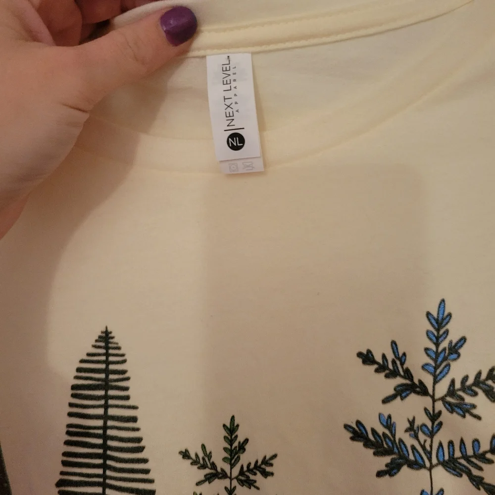 🟣 Next Level tree tee - Picture 3 of 3